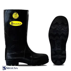 Botas Jebe Forro RGB Azul Punta de Acero