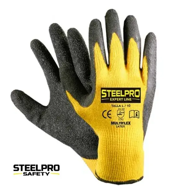 Guante MULTIFLEX LATEX STEELPRO