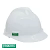 Casco tridente blanco suspension ratchet 4 puntas
