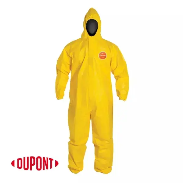 Mameluco descartable Tychem 2000 QC127B Contra Quimicos DUPONT