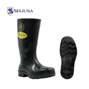 BOTA RGB CAUCHO C/ PUNTA DE ACERO Y FORRO AZUL SEGUSA